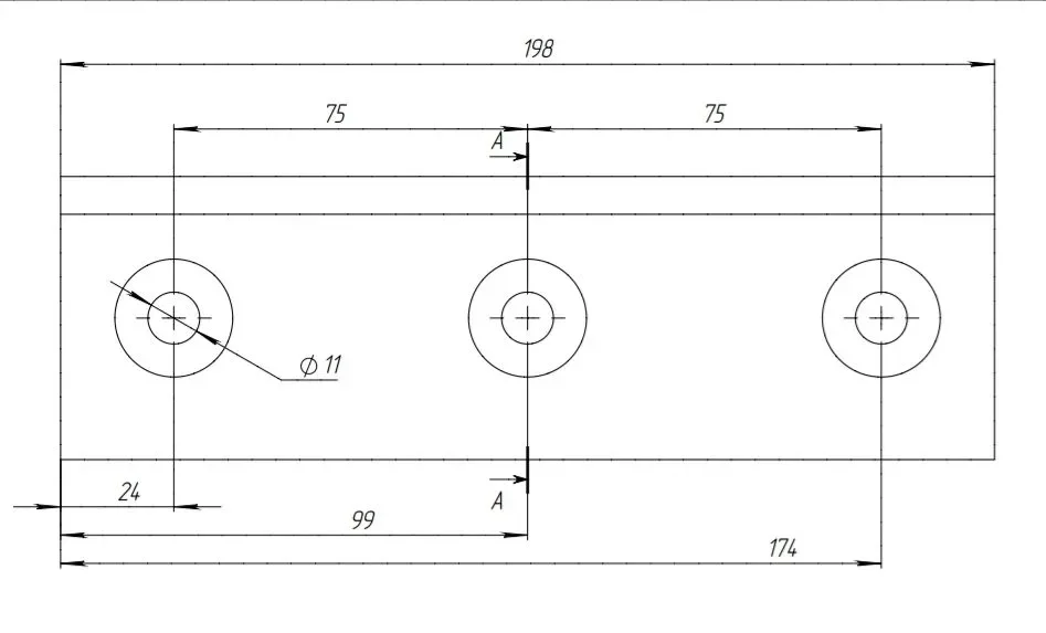 Котр нож для дробилки DH-50 DH-40 