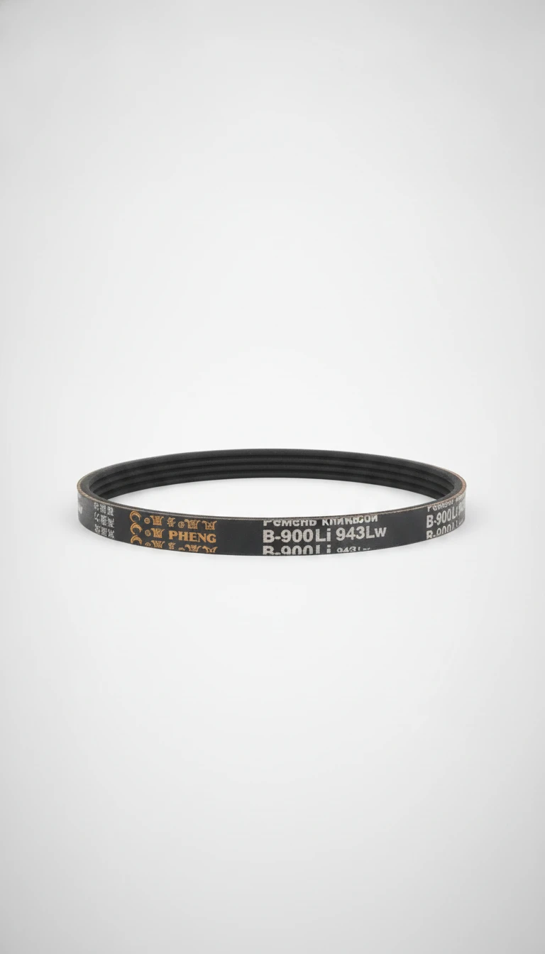 Ремень клиновой B-900Li 943Lw для станка ПРО-55 (нижний на мотор) - миниатюра 2