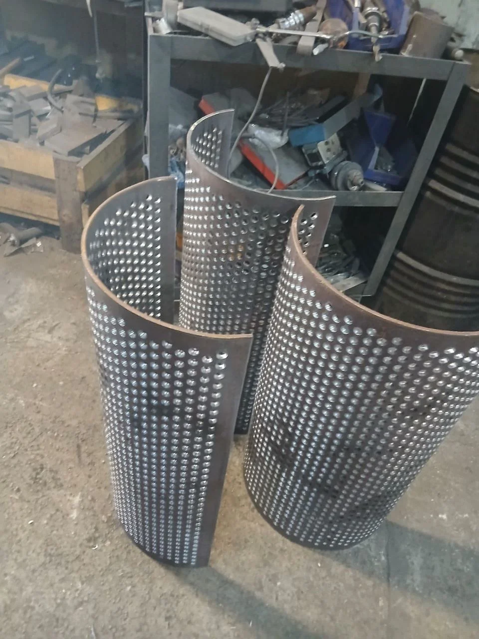 Изготовление сеток для дробилок и шредеров - фото 6